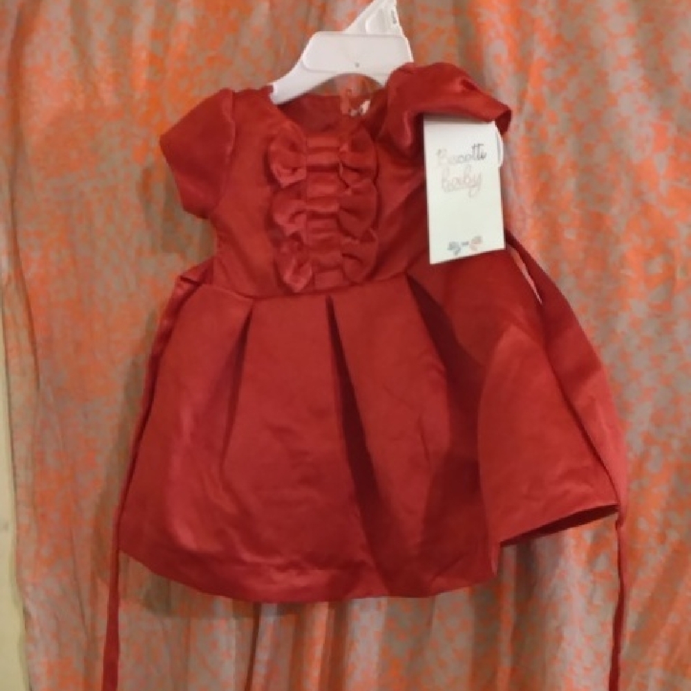 Biscotti Kids Formal Dress in Red